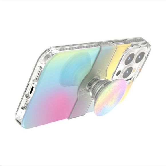 Apple iPhone 13 Pro PopSockets PopCase PopGrip Slide Phone Case EUC - Picture 4 of 16